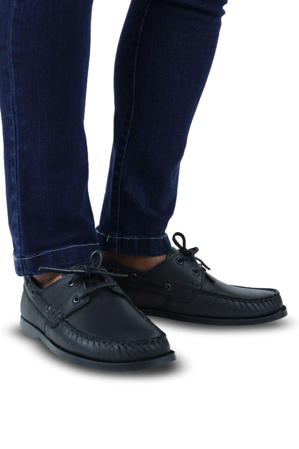 Mocasines Náutico Color Negro Top Sider Para Hombre